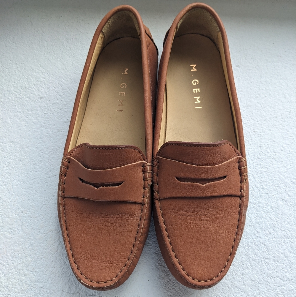 M. Gemi Pastoso Loafers in Luggage, size 37.5